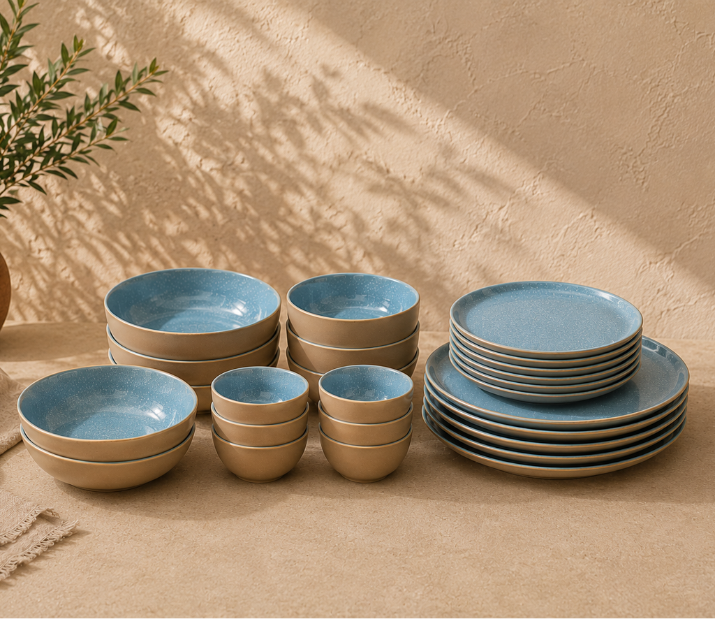Azure Coast – 28 Piece Dinner Set
