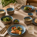 Azure Coast – 28 Piece Dinner Set