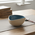 Dual-Toned V Curve Bowl