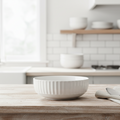 White Minimal Bowl