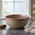 Amber Earth Round Bowl