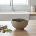 Olive Crest 4” Wave Bowl