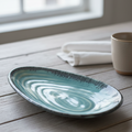 Ocean Ripple Dessert Plate