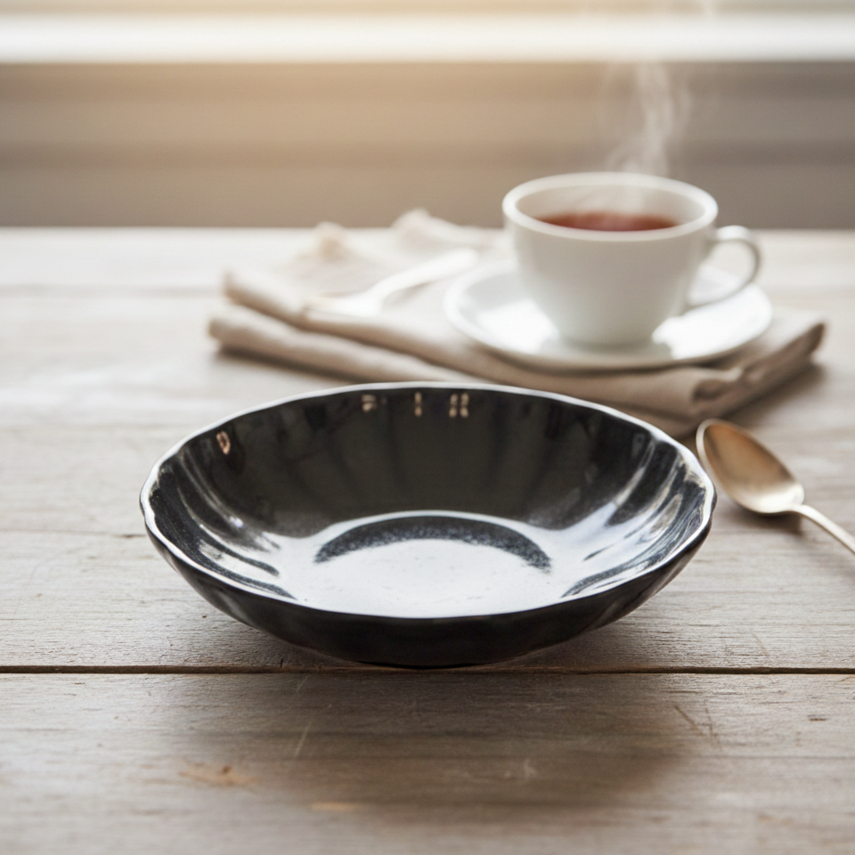 Midnight Ripple Dessert Bowl