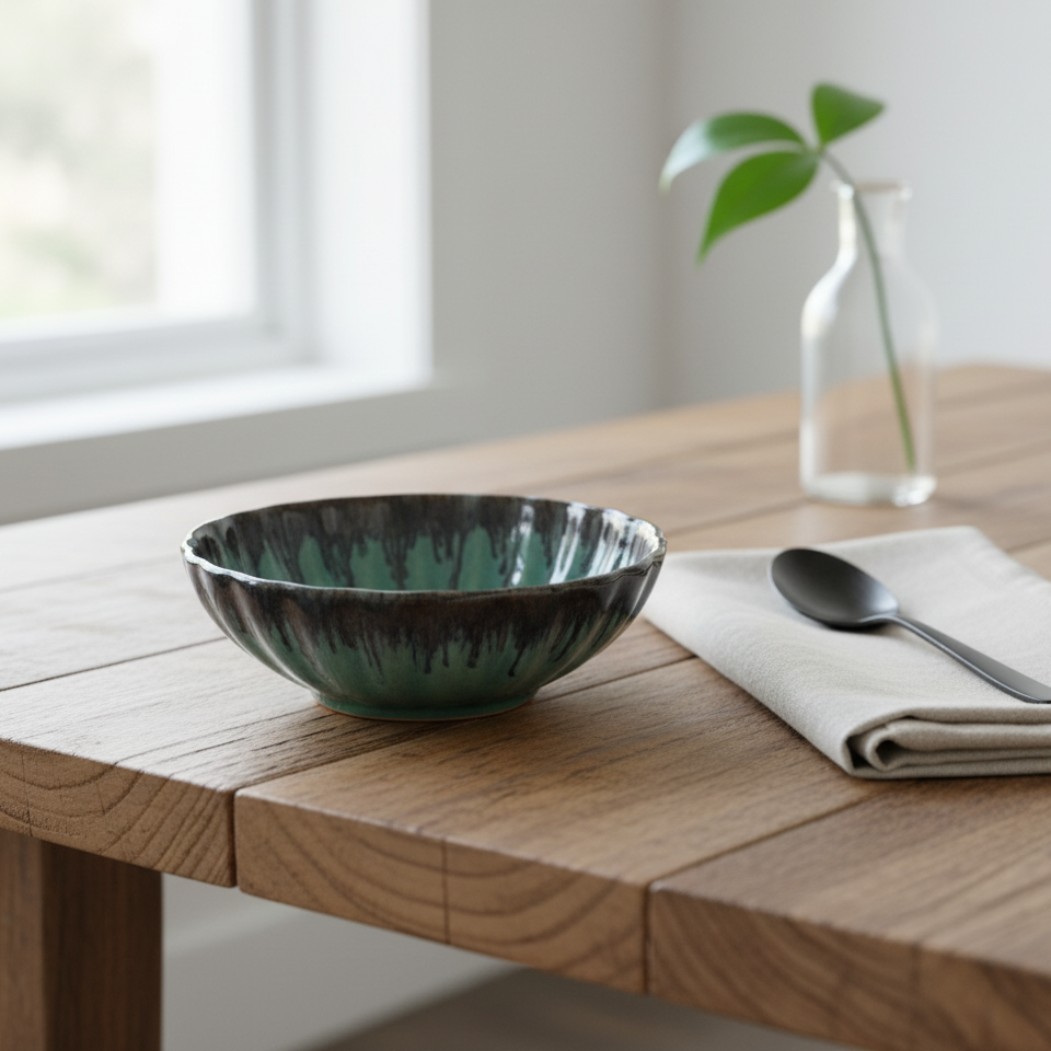 Forest Drip Dessert Bowl