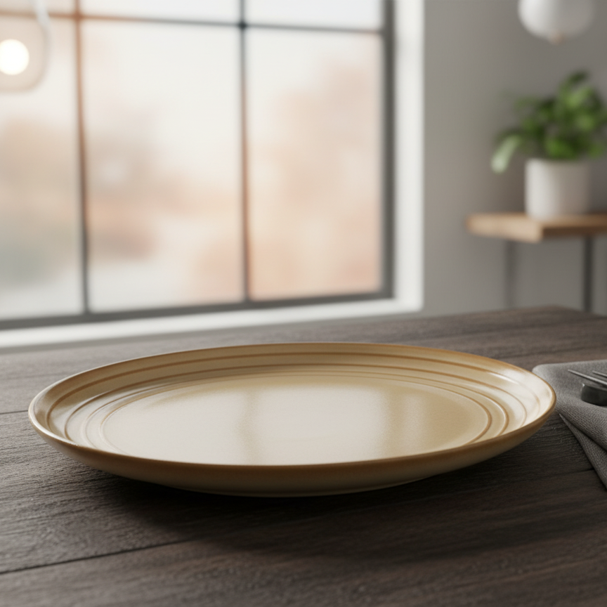 Golden Halo Plate