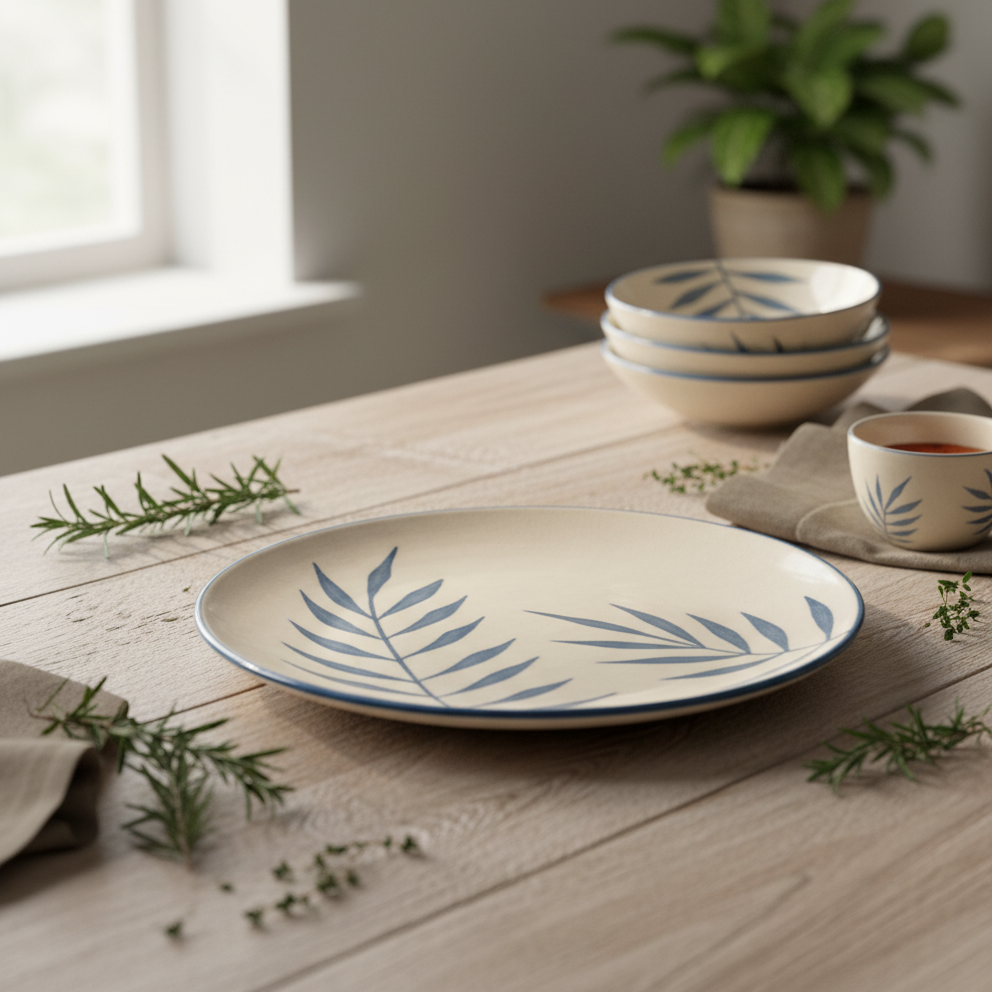 Coastal Fern Plate