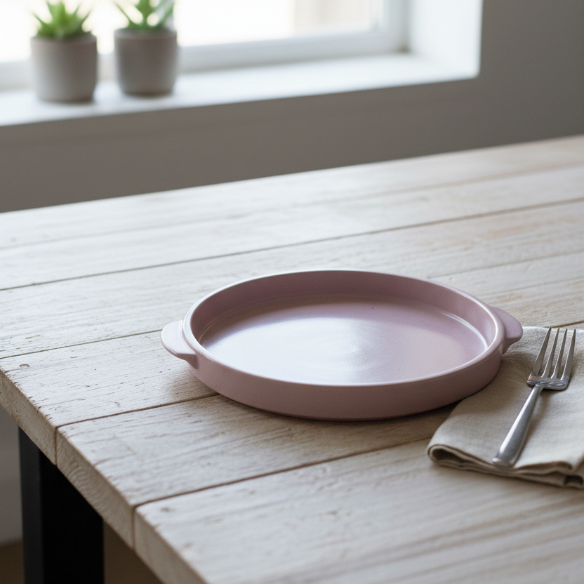 Blush Haven Serving Plate