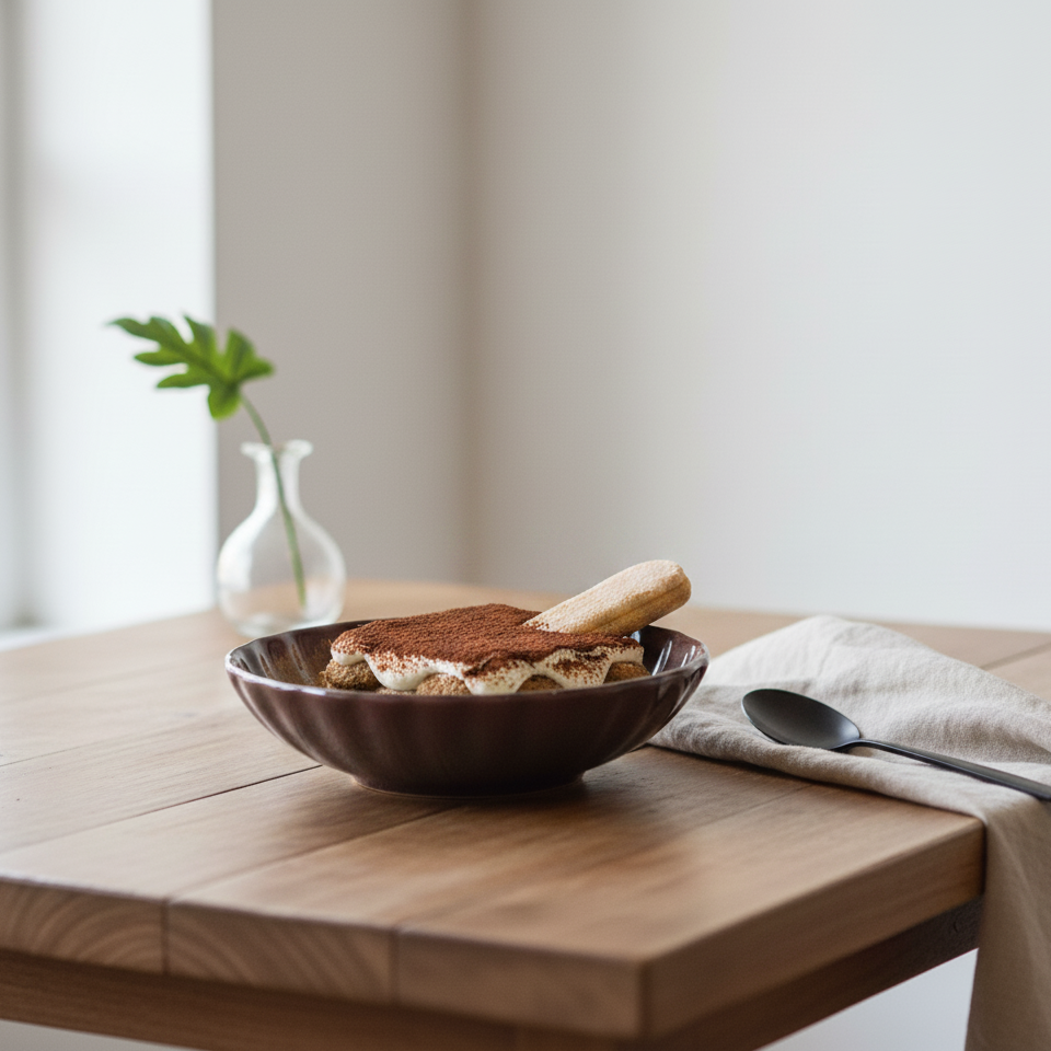 Cocoa Crest Dessert Bowl