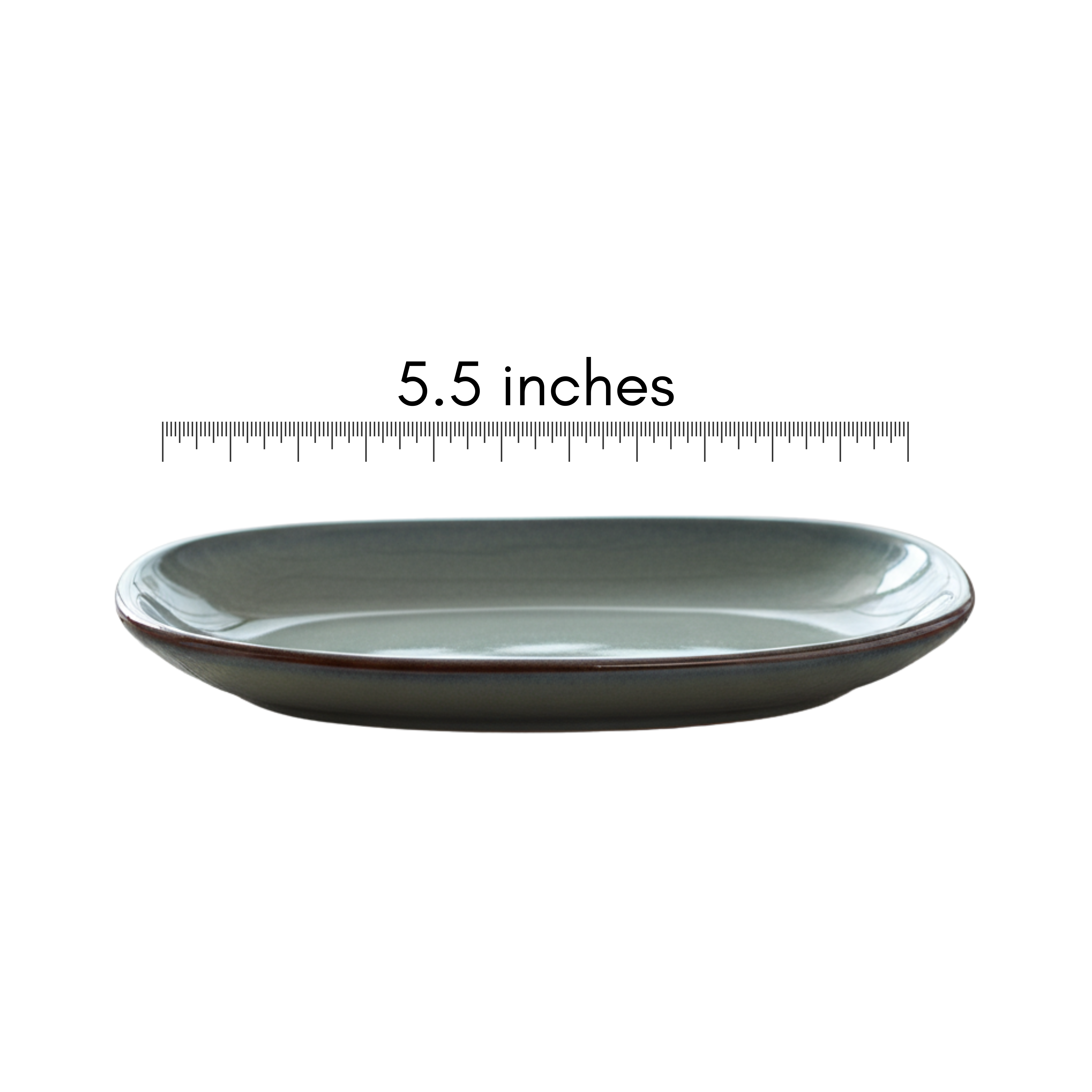 Sage Shore Dessert Plate