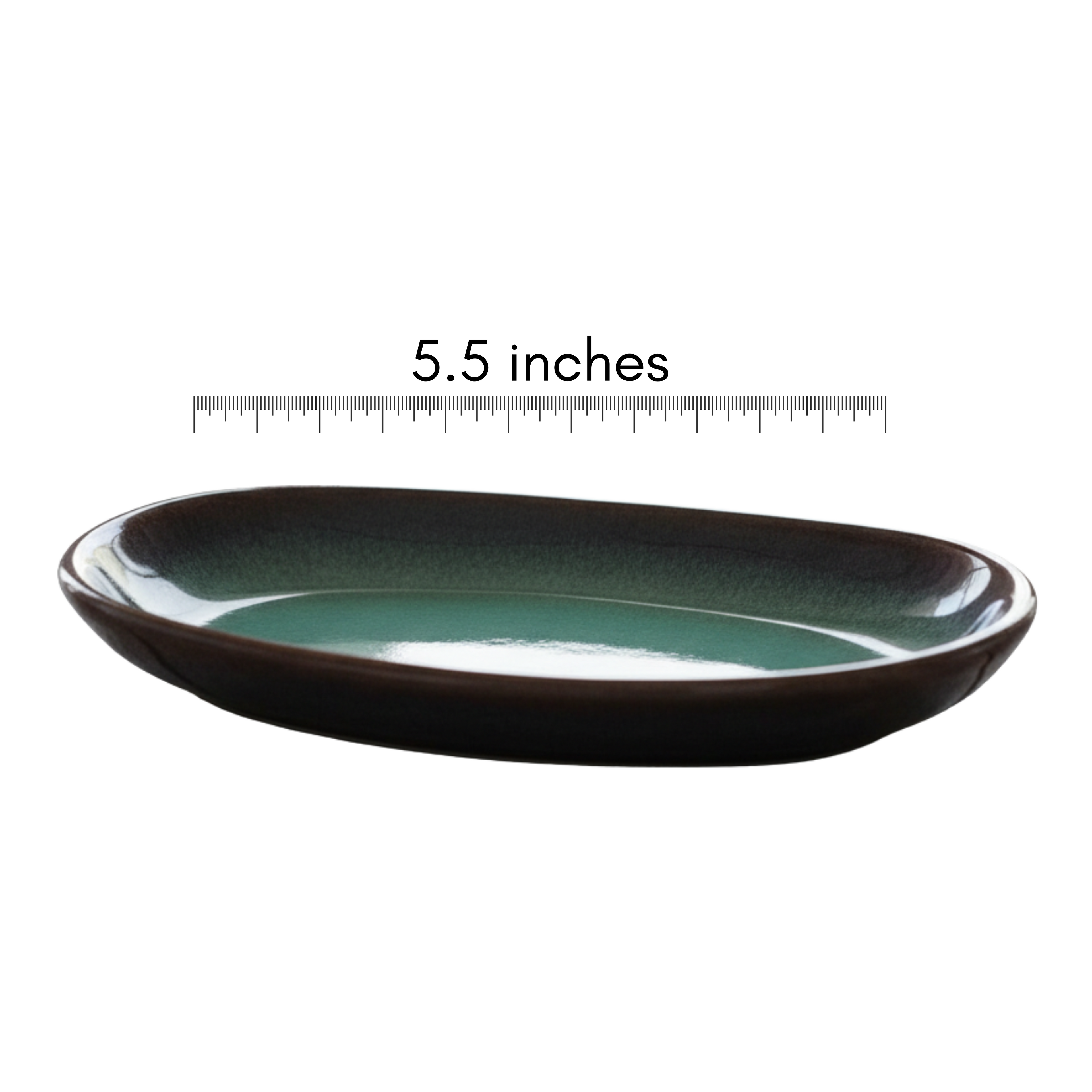 Emerald Mist Dessert Plate