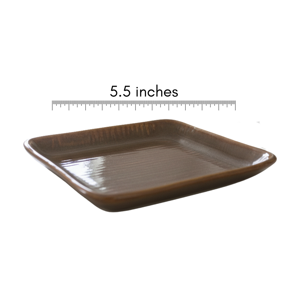Terra Roast Dessert Plate