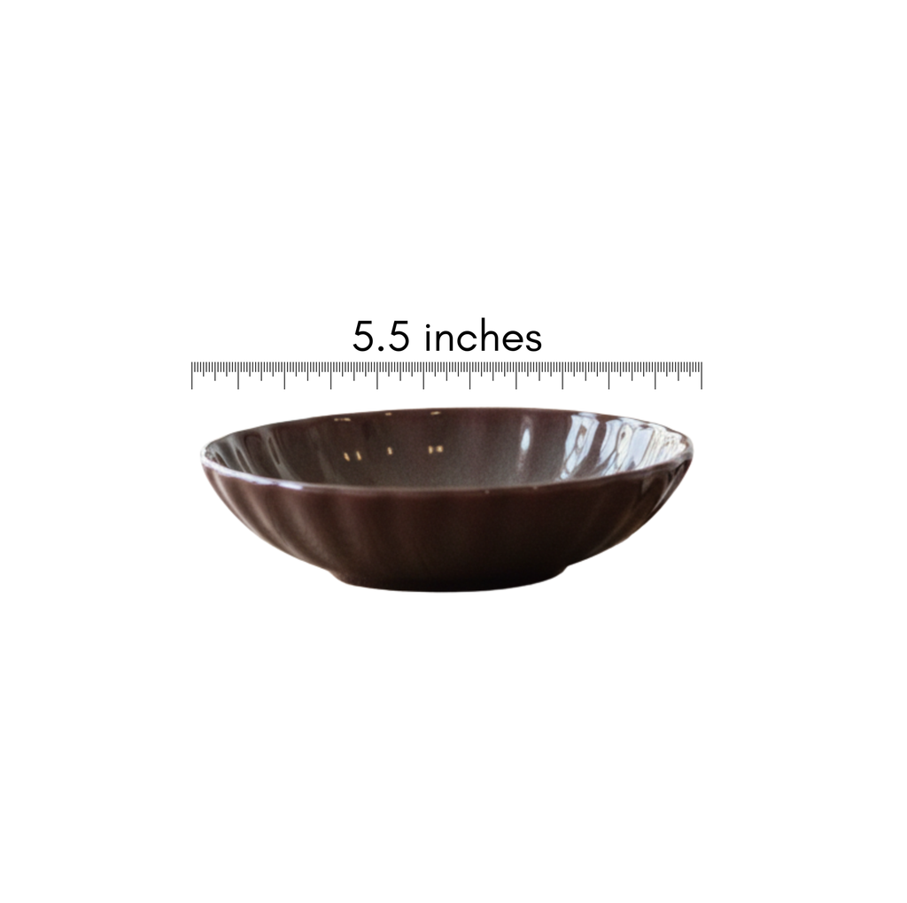 Cocoa Crest Dessert Bowl
