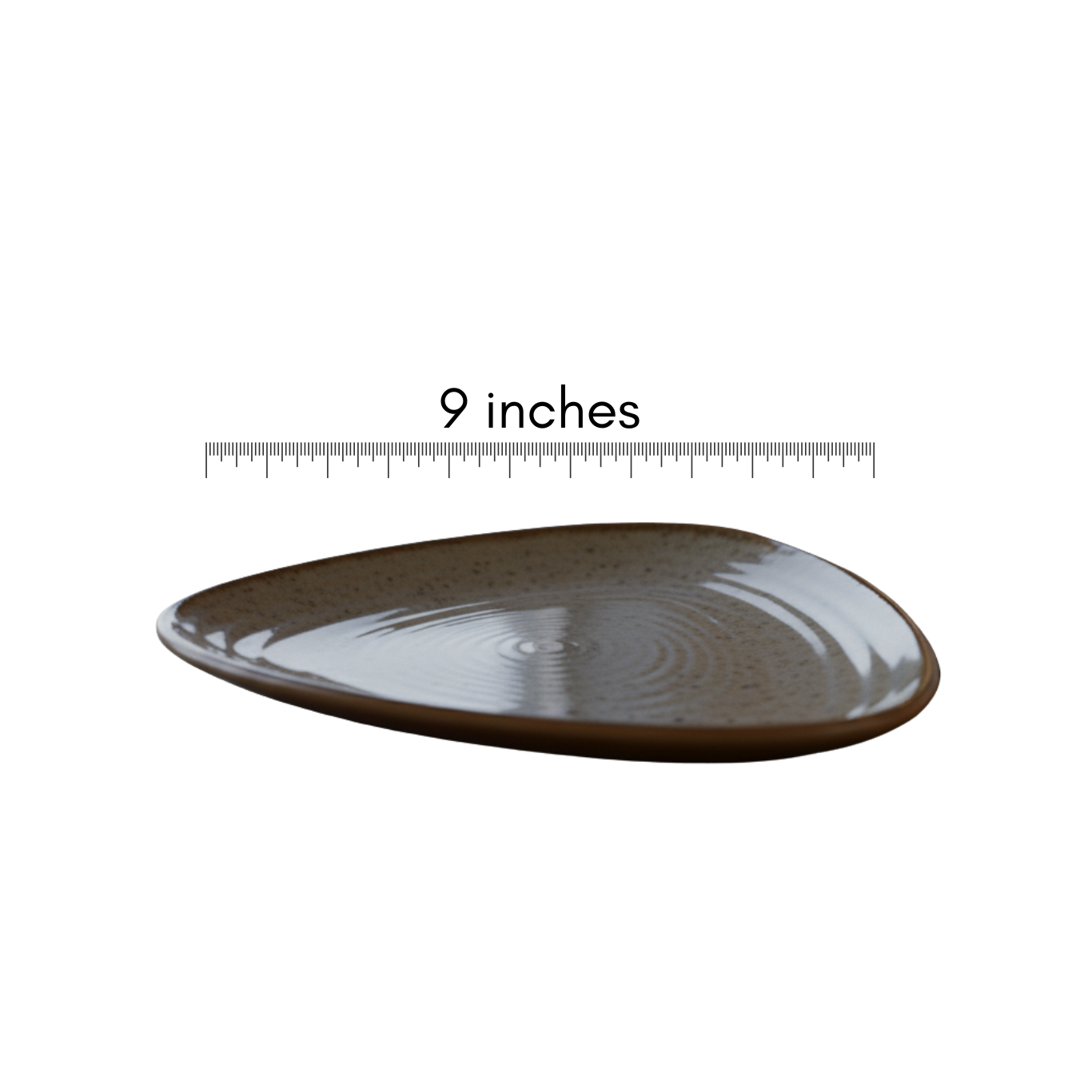 Ripple Earth Serving Plate