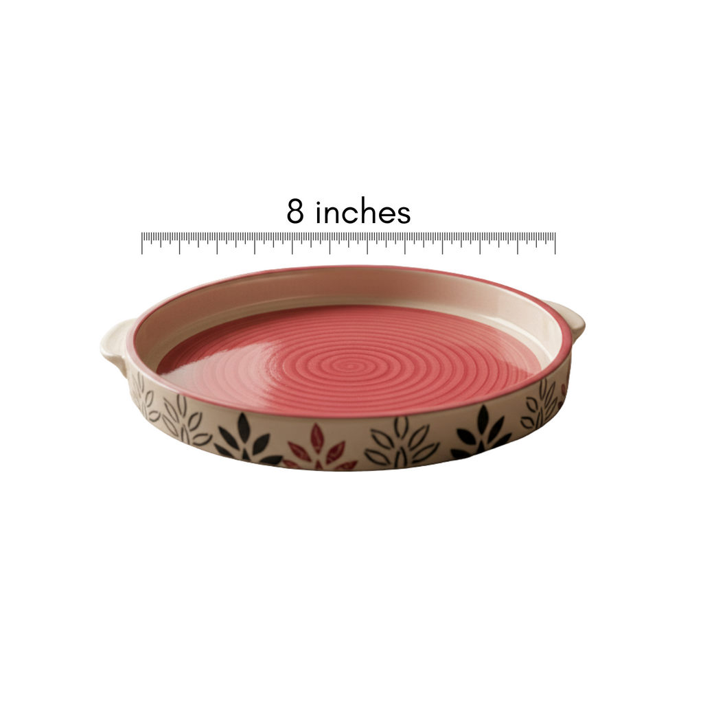 Coral Bloom Plate