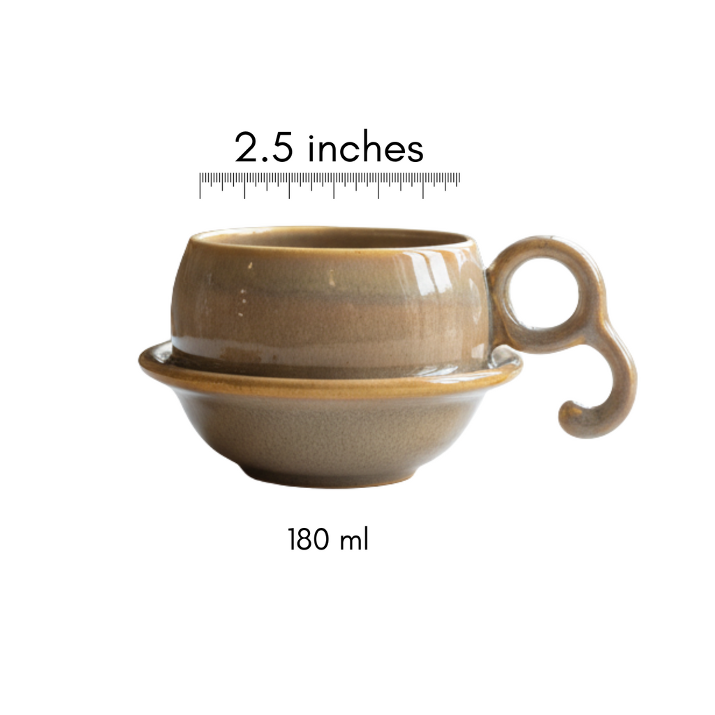 Loop Handle Ceramic Mug