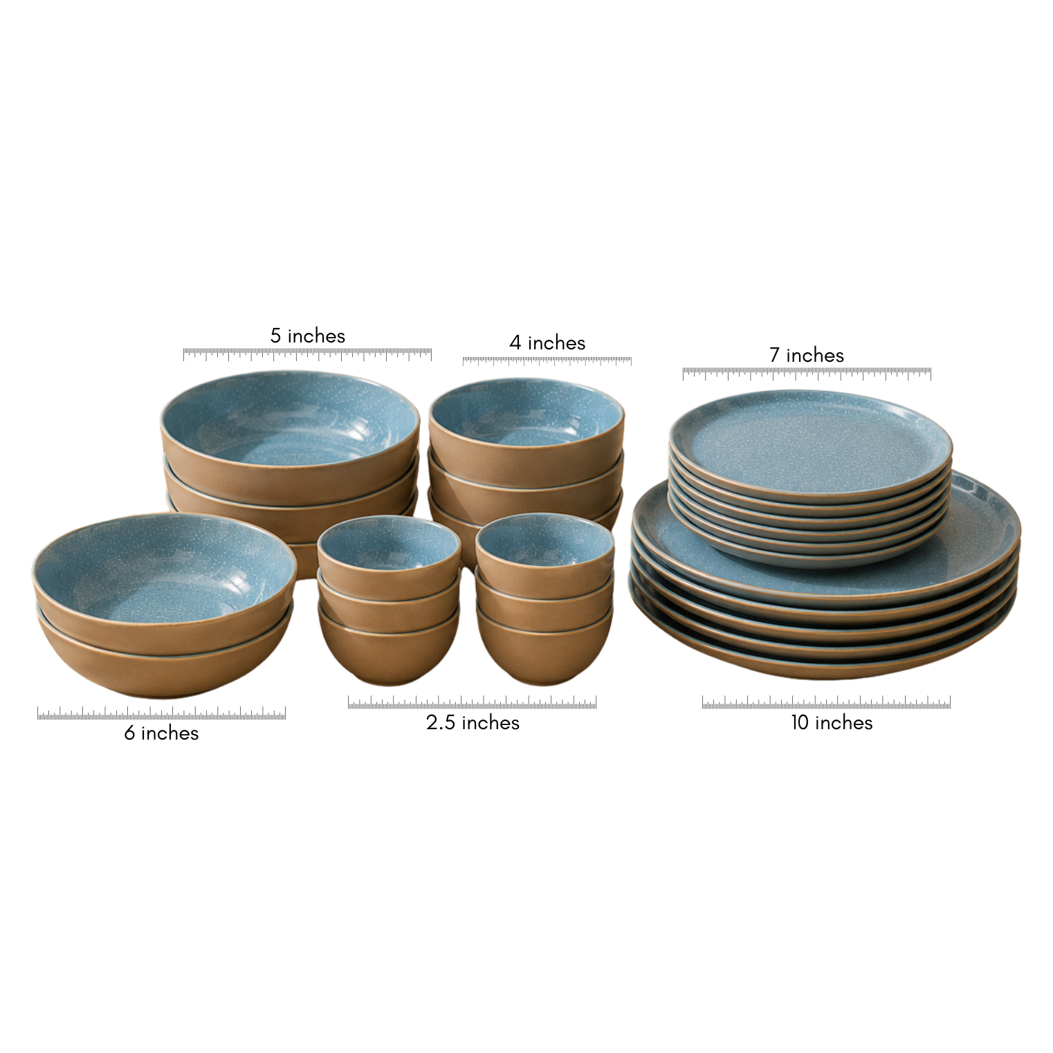 Azure Coast – 28 Piece Dinner Set