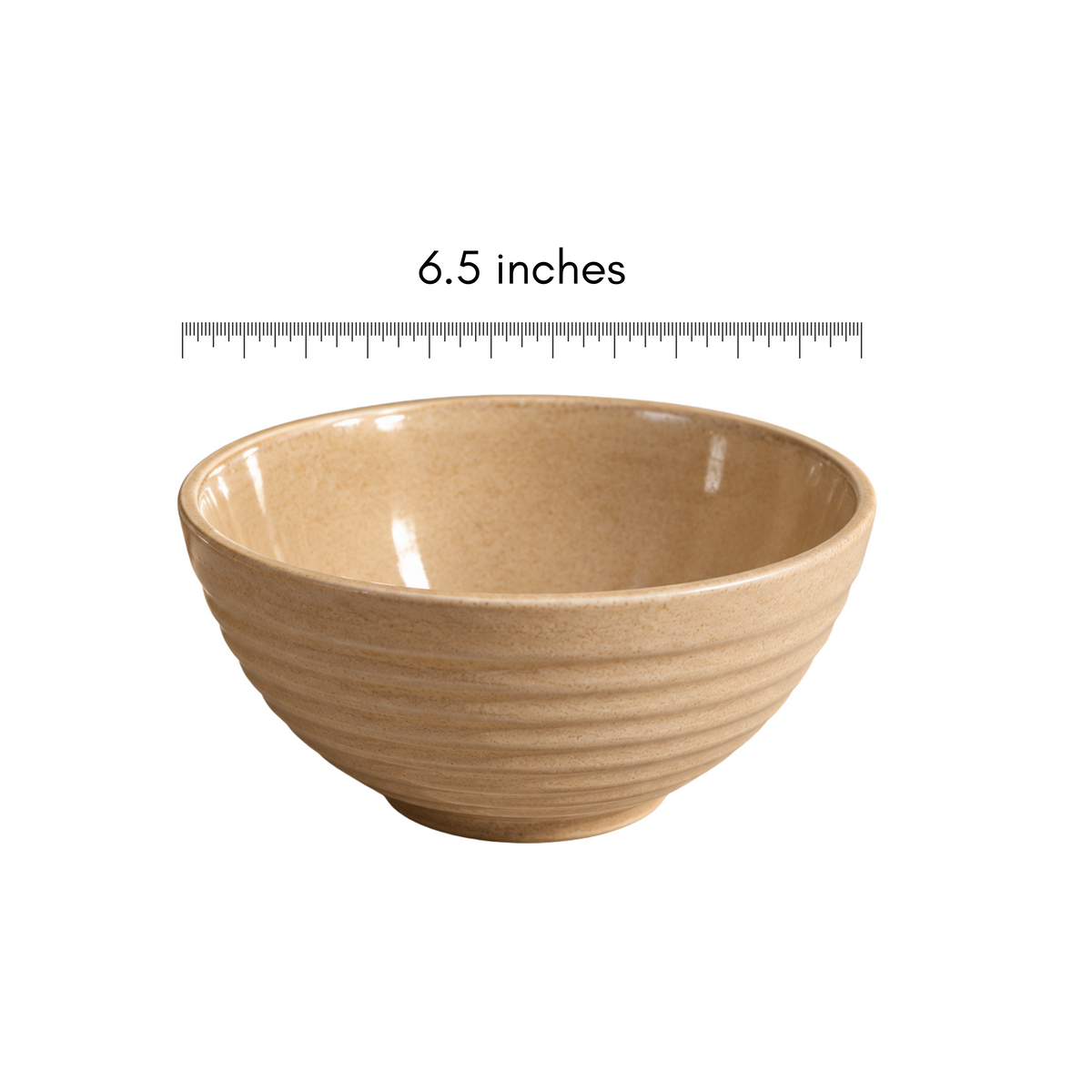 Beige Ramen Bowl