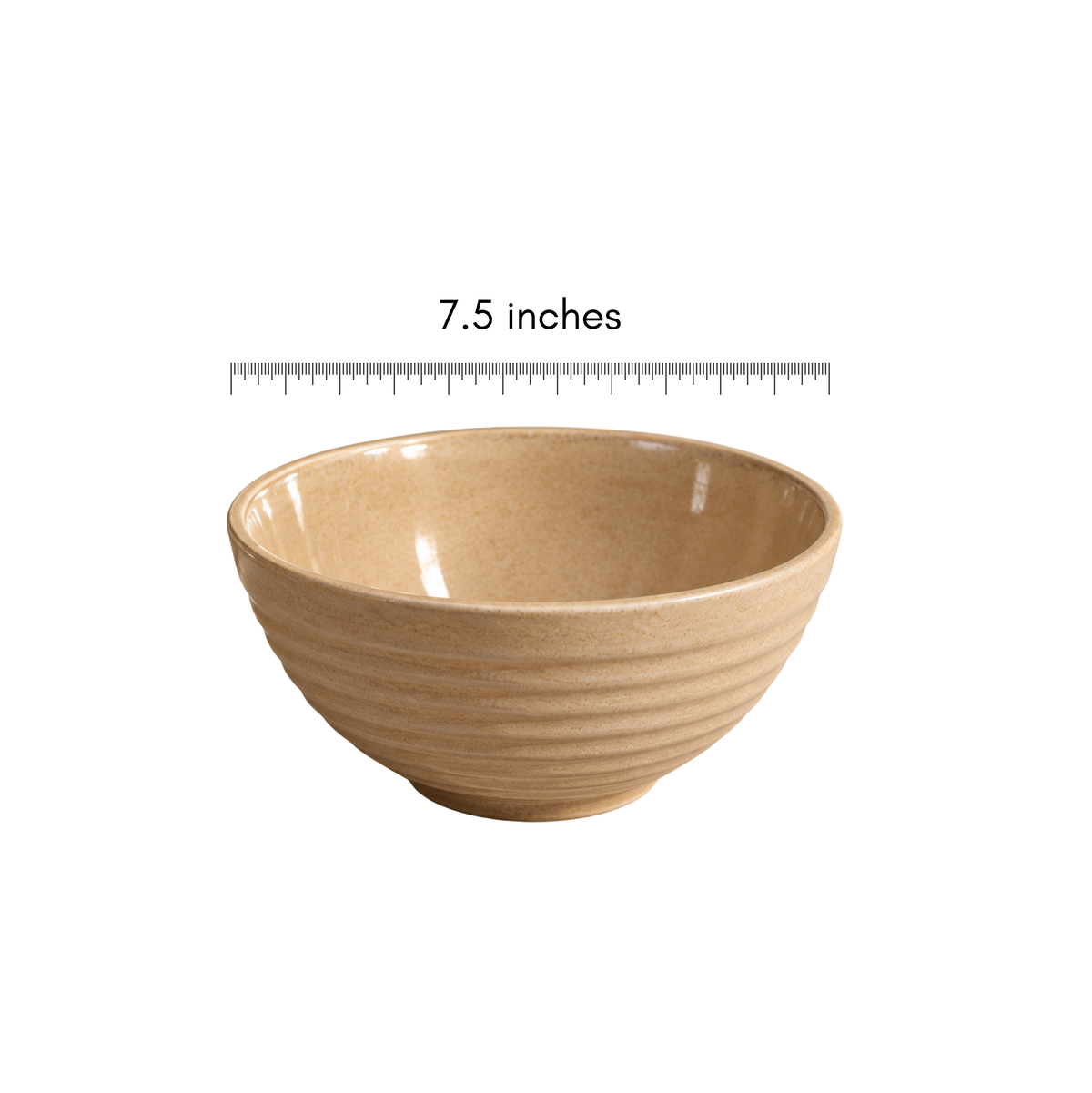 Beige Ramen Bowl