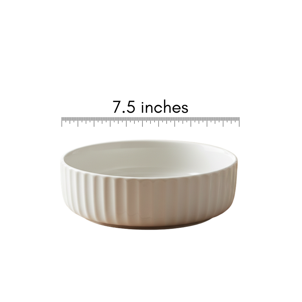 White Minimal Bowl