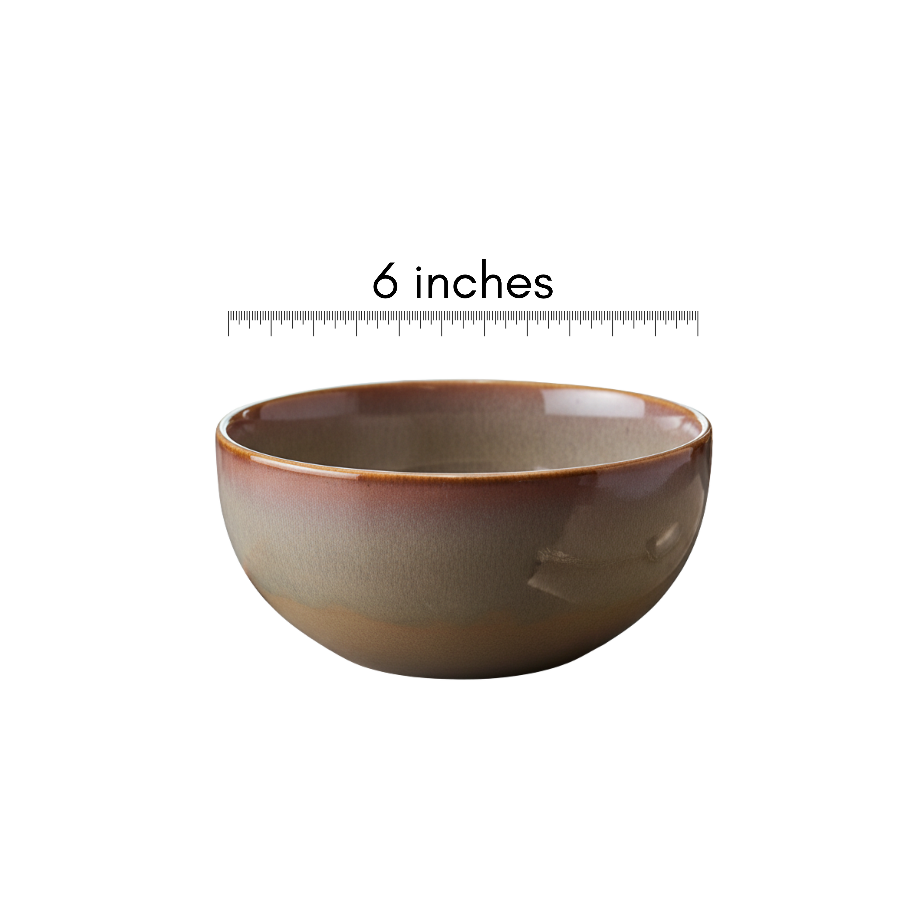 Amber Earth Round Bowl